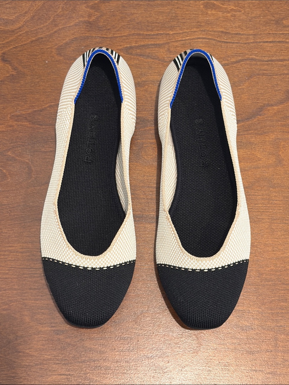 Rothy's Two-Tone Ballet Flats